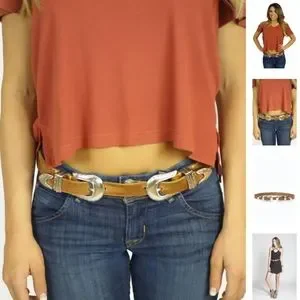 stillwater | Accessories | Stillwater Double Buckle Belt Tan 